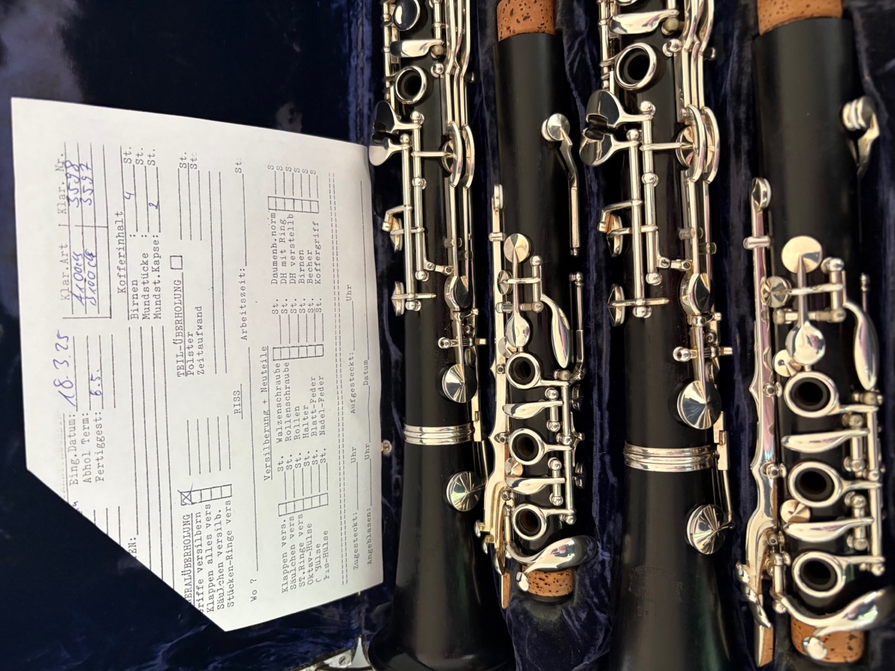 Herbert Wurlitzer vormals Bubenreuth Satz A/B 100cS