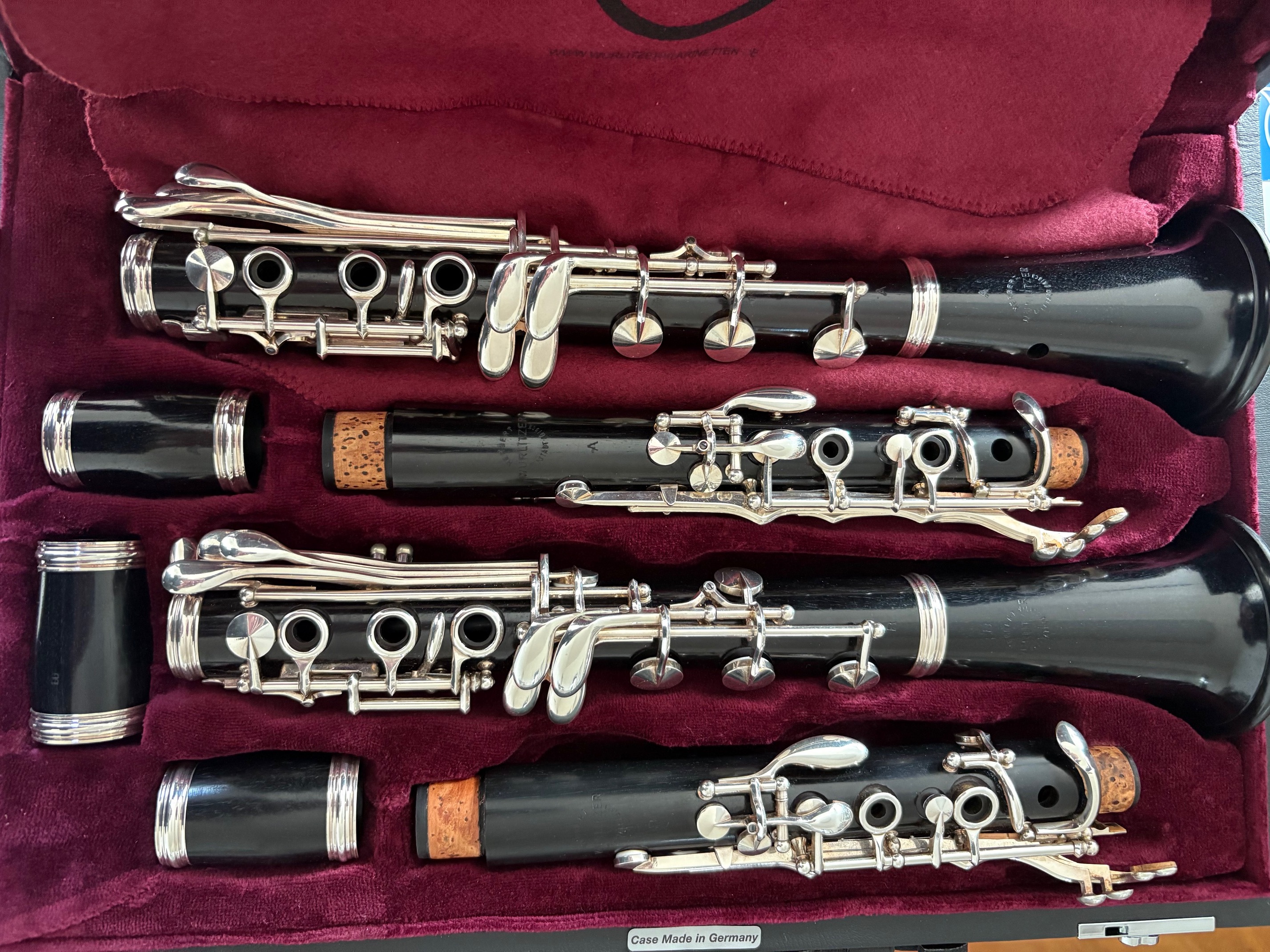 Satz A/B-Klarinette No. 188